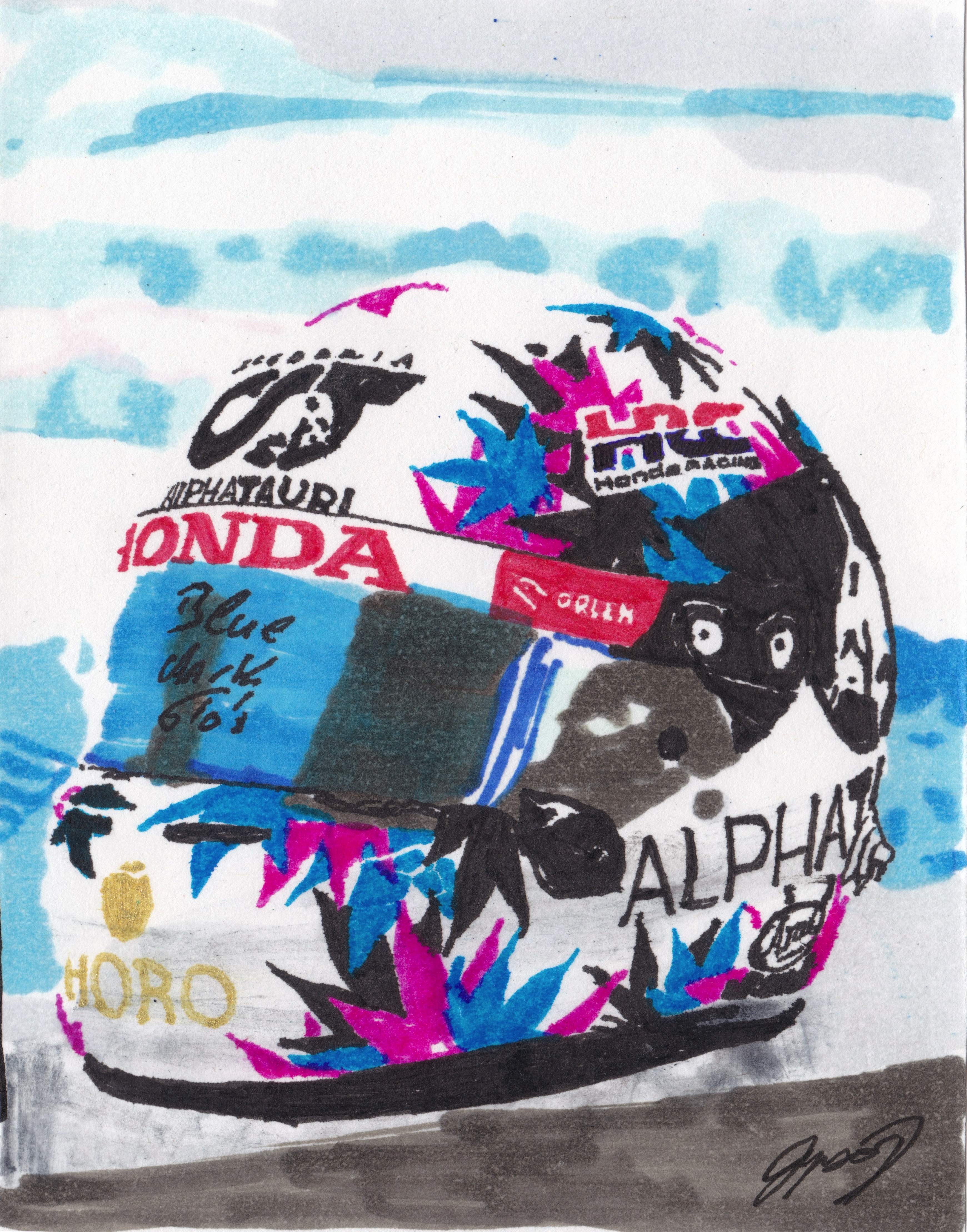 F1ファンアート：FORMULA 1 CRYPTO COM MIAMI GRAND PRIX 2026 Schedule - Formula 1イラスト作品